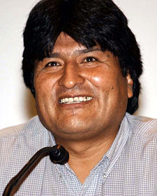 President Evo Morales       
        